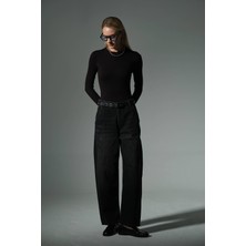 Bol Kesim Ekstra Yüksek Bel Balloon Fit Baggy Jean Kot Salaş Kadın Pantolon @cuneo Balon