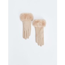 Kürklü Kadın Eldiven