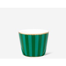 Love Birds Yeşil Porselen Yumurtalık 5 cm