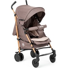 Floki Tam Yatarlı Alüminyum Baston Bebek Arabası