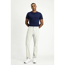 Kiğılı Slim Fit Dar Kesim Likralı Kanvas / Chino Pantolon