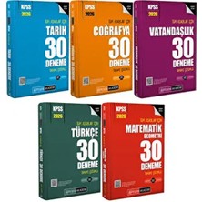 Pegem 2026 Kpss Genel Yetenek Genel Kültür 150 Deneme 5 Li Set Pegem Akademi Yayınları