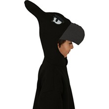 Çocuklar İçin Petite Pati Brawl Crow Kostum Kapüşonlu Sweatshirt Uzun Kollu Kalın Kumaş