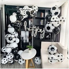Happy Folyolu Futbol Temalı Balon Set