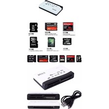 Çoklu Hafıza Kart Okuyucu Bütün Kartları Okuyan Multi Card Reader