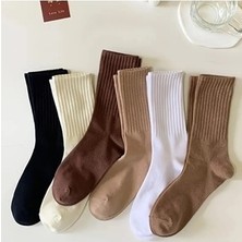 5 Çift Ekonomik Unisex Karışık Renk Tenis Çorap Seti