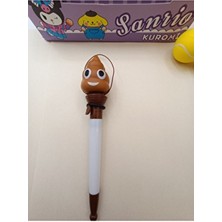 Meyra Accessories Poo Sukuşi Başlıklı Oyuncaklı Tükenmez Kalem Okul Öncesi Hediyelik Kalemler