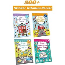 Çocuk Akademi 500+ Sticker Kitabım Serisi 4'lü Paket