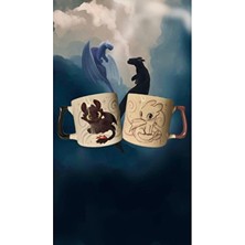 Westartic Ejderhanı Nasıl Eğitirsin 2’li Kupa Fincan Bardak