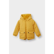 DeFacto Kapüşonlu Fermuarlı Mont Erkek Bebek C7761A525WN