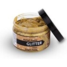 Rich Rölyef Pasta Simli Altın 150 ml