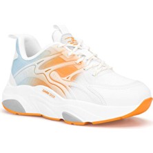 Ds Storm Beyaz Turuncu Mavi Unisex Sneaker