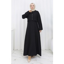 Sefa Merve Ceket Jile Ikili Takım 2155-06 Siyah