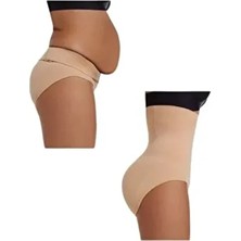 Bonbonetti Chocolate Baby&Kids Bonbonetti Kadın Toparlayıcı Korse Poliamid Karışımlı Seamless Tasarım ile Esnek