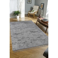Valery Home Yıkanabilir Kaymaz Taban Salon,Oturma Odası,Mutfak,Antre,Koridor Halısı Violet Antrasit