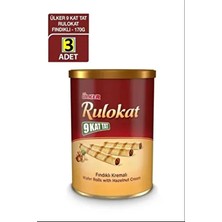 Ülker Rulokat Fındıklı Rulo Gofret 170GR 3lü Set