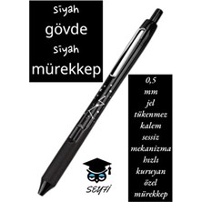 0,5 mm Jel Tükenmez Kalem Akıcı Hızlı Kuruyan Mürekkep Writech Amerikan Marka Sessiz Kalem