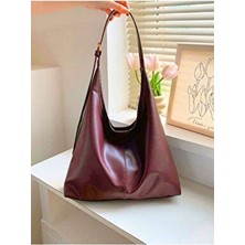 Bag & More Kadın Siyah Omuz Çantası Yumuşak Iç ve Dış Dokulu Kaliteli Işçilik ve Yumuşak Suni Deri El Çantası