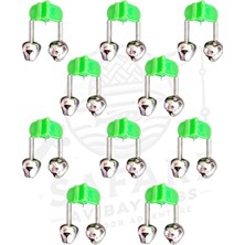 Çiftli Olta Zili - Mandallı Fosfor Takılabilen Zil