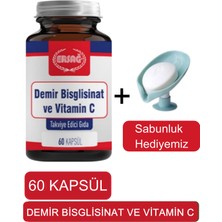 Demir Bisglisinat ve Vitamin C Takviye Edici Gıda - Sabunluk Hediyemiz 2099-17