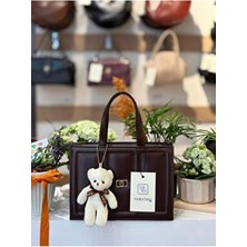 Moda Lime Moda Kadın Acı Kahve Kutu Çanta Özellikleriyle Basic Koleksiyon