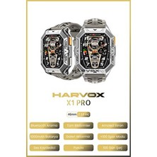Harvox Watch X1 Pro Saat Iphone ve Android Tüm Telefonlara Uyumlu 100GÜN Sarj Süreli Akıllı Saat