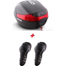 Wogen WG33 Basic Karbon Arka Çanta (Siyah) + Karbon Dizlik Hediye