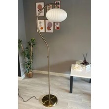 Beyaz Cam Lambader Eskitme S Gövde Modern Dekoratif Metal Oturma Odası Çalışma Odası Zemin Lambası