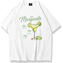 Kadın Margarita Tshirt Beyaz