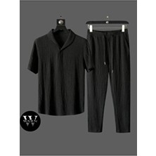 Bürümcük Krinkıl Kumaş Yazlık Likralı Unisex Kadın Erkek Uzun Kol Yazlık Takım