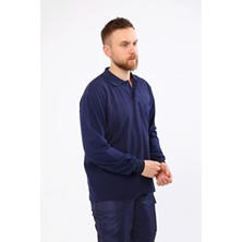 Polo Yaka Süprem Yazlık Sweatshirt Uzun Kollu Tek Cepli %100 Pamuk Unisex