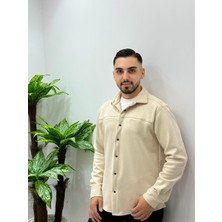 Erkek Yeni Sezon Süet Çıt Çıtlı Ceket Gömlek