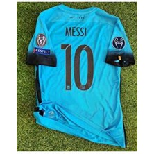F.c B.a.r.c.e.l.o.n.a Lionel Messi 2015/16 Sezonu Özel Nostalji Forması (Turkuaz)
