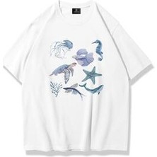 Kadın Sea Elements Tshirt Beyaz