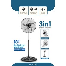 SF-6799 - 3 In 1 Vantilatör
