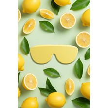 Carry Me Case Sarı Katlanabilir Silikon Gözlük Kılıfı