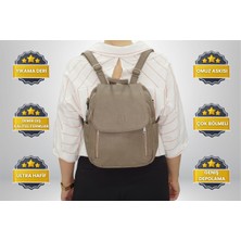 Hky Yüksek Kalite Çok Bölmeli Kadın Sırt Çanta