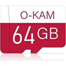 64 GB O-Kam Hafıza Kartı Faster Transfer Speed Class 10