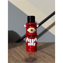 Store Tek Göz Clipper Çakmak Çok Renkli Tasarım ile Taşınabilir Kullanım