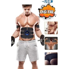 Vücüt Geliştirme Karın Sixpad Masaj Aleti Fitnes Kondisyon Karın Şekillendirme