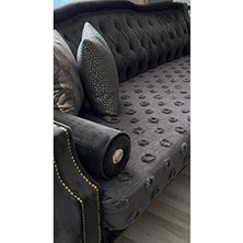 Ponpon Koltuk Örtüsü 100X240