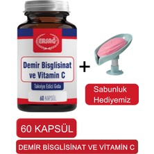 Demir Bisglisinat ve Vitamin C Takviye Edici Gıda - Sabunluk Hediyemiz 2099-18