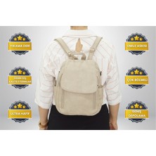 Hky Yüksek Kalite Çok Bölmeli Kadın Sırt Çanta