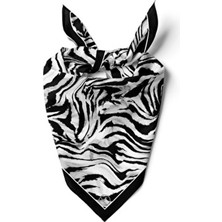 Zebra Desen Bandana/fular