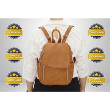 Hky Yüksek Kalite Çok Bölmeli Kadın Sırt Çanta