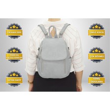 Hky Yüksek Kalite Çok Bölmeli Kadın Sırt Çanta