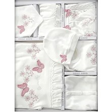 Baby Zuhu Mevsimlik Yenidoğan Seti Kadınlar İçin Kelebek Desenli 10 Parça