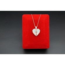 Siyah İnci Oltutaşı Rose Kaplama Küçük Kanatlı Zirkon Kadın Kolye SK00051