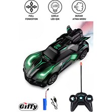 Oyuncak 1:20 Uzaktan Kumandalı Şarjlı Duman Çıkartan Işıklı Araba Buhar Çıkartan Drift Atan Araba