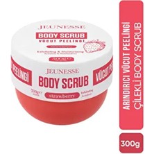 Body Scrub Arındırıcı Nemlendirici Çilekli Vücut Peelingi 300GR